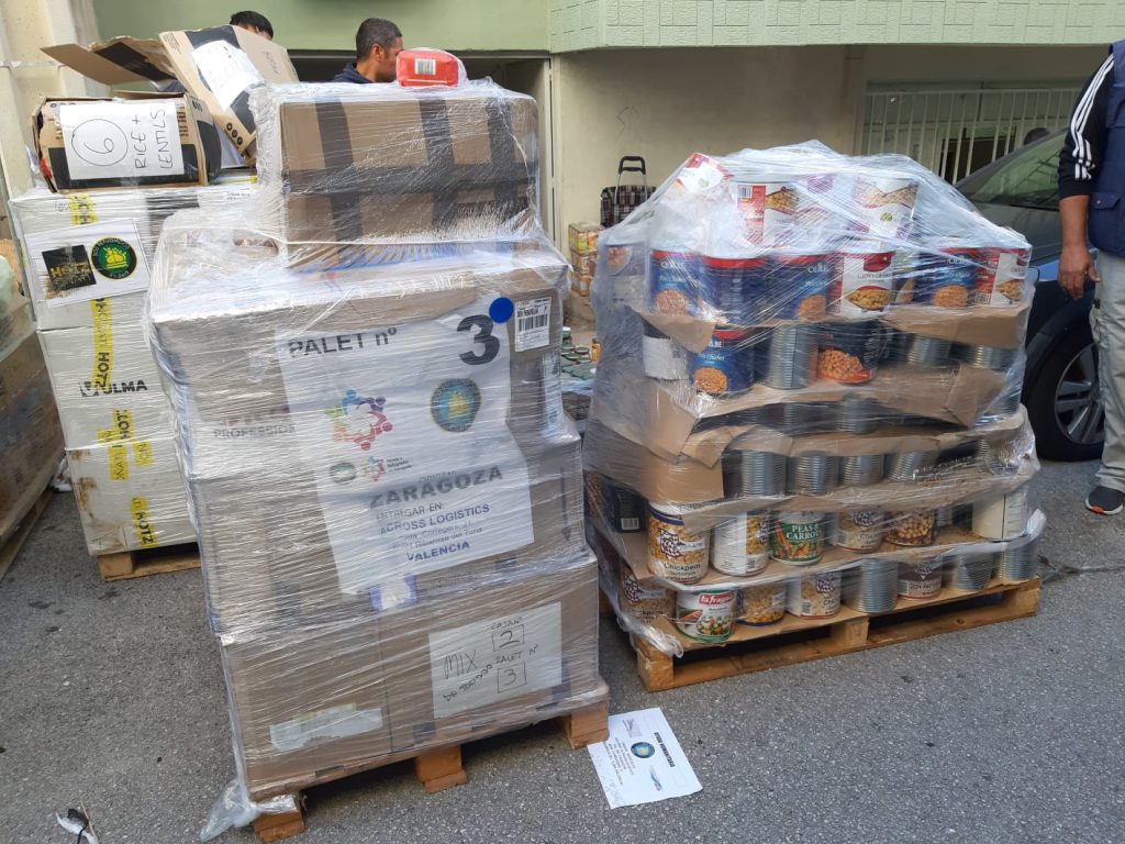 Campañas de recogida humanitaria