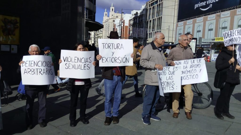 manfestación MSF